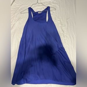 Silence + Noise royal purple dress